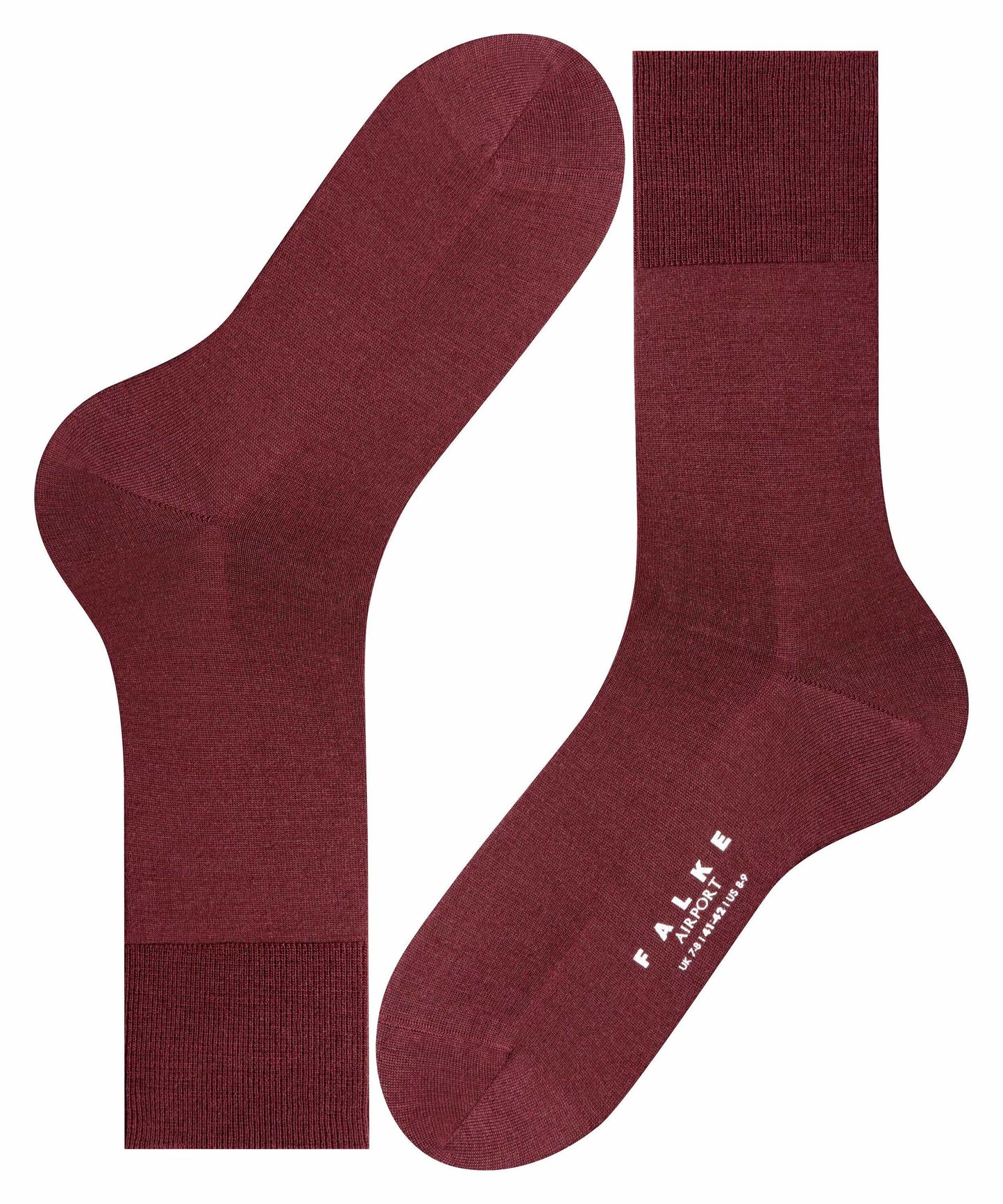 Falke Airport Socks Burgandy