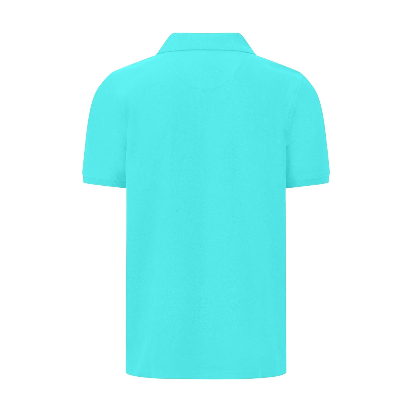 Fynch-Hatton Men's Polo Shirt - Supima Cotton - Aqua