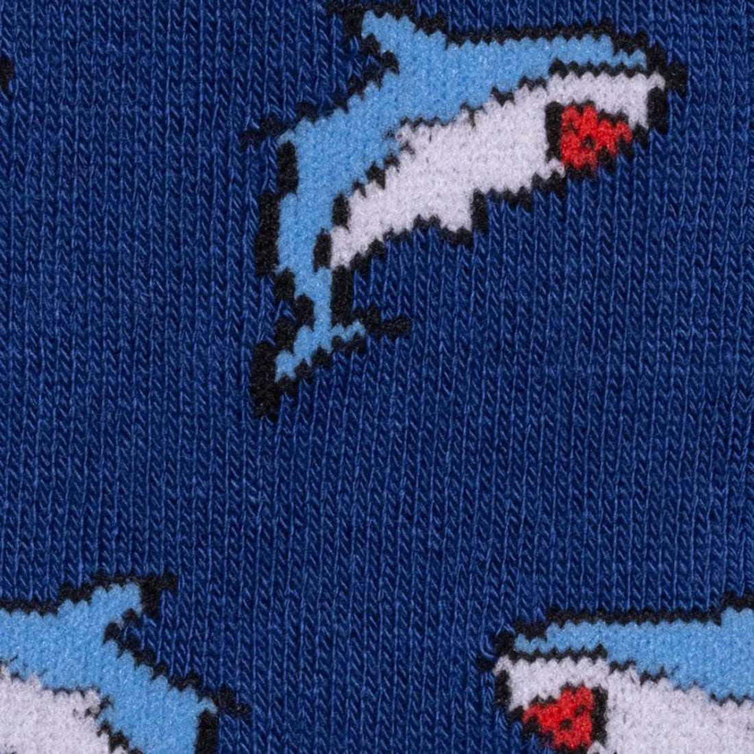 Swole Panda Sharks Bamboo Socks