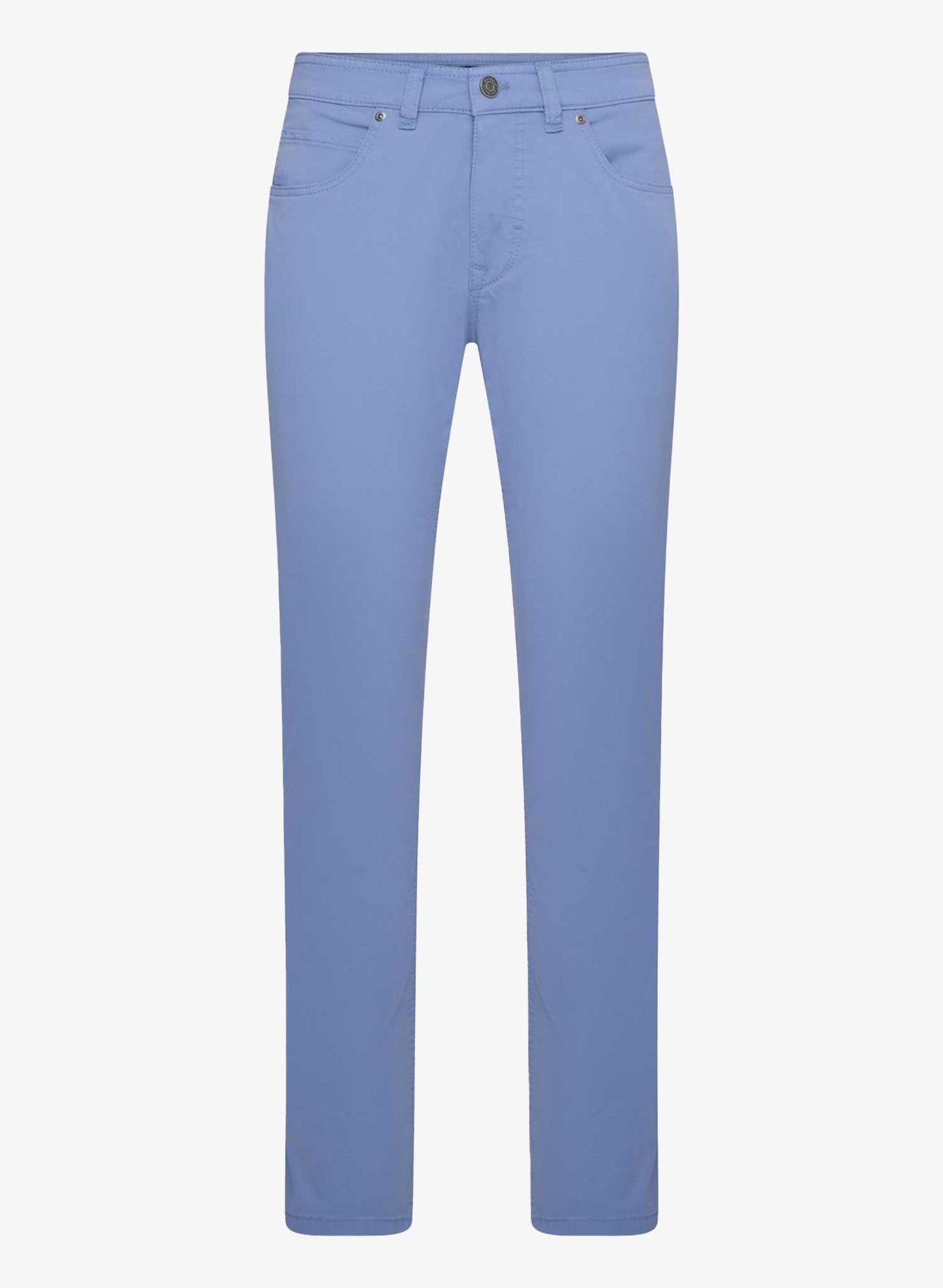 Gardeur Cottonflex Light Weight Twill Trousers Light Blue