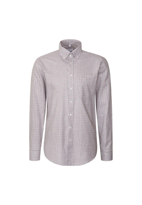 Seidensticker Men's Regular Fit Cotton Twill Business Shirt