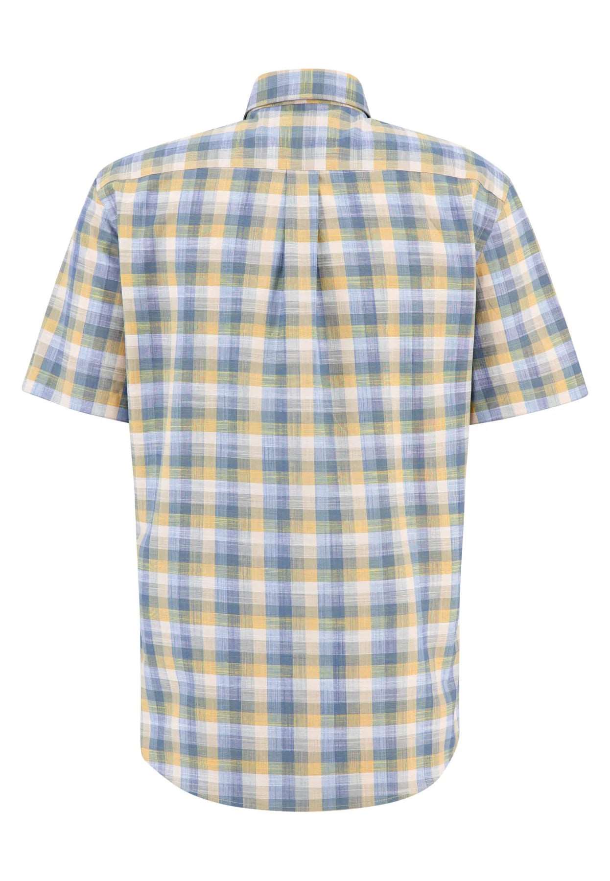 Fynch-Hatton Supersoft Cotton Sort Sleeve Shirt Soft Sun Back