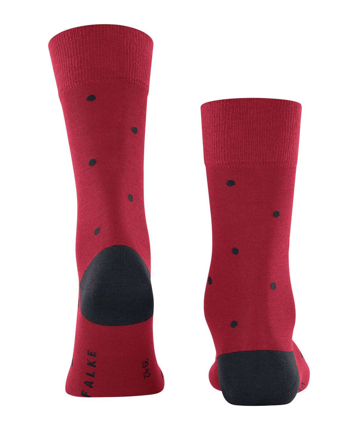 Falke Dot Red Socks