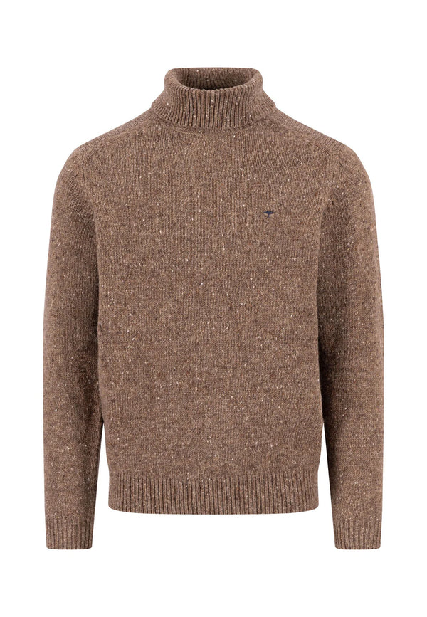 Fynch Hatton Wool-Blend Turtle Neck Jumper