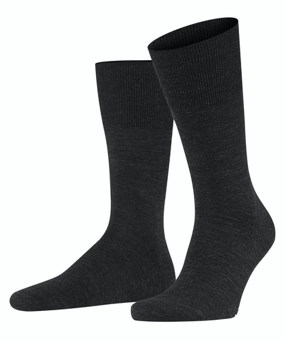 Falke Airport Antracite Melange Socks