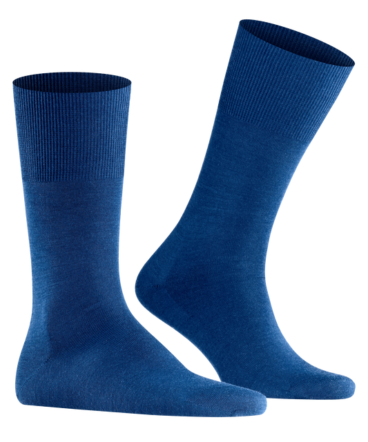 Falke Airport Mid Blue Socks