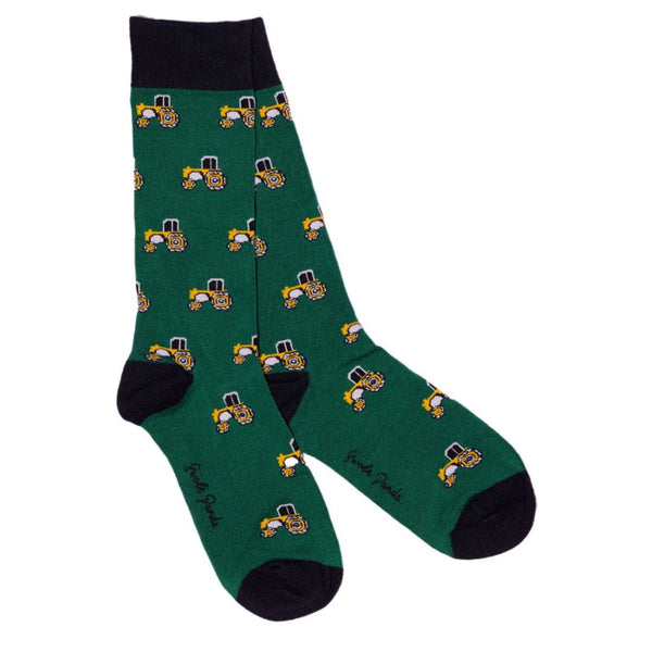 Swole Panda Tractor Bamboo Socks