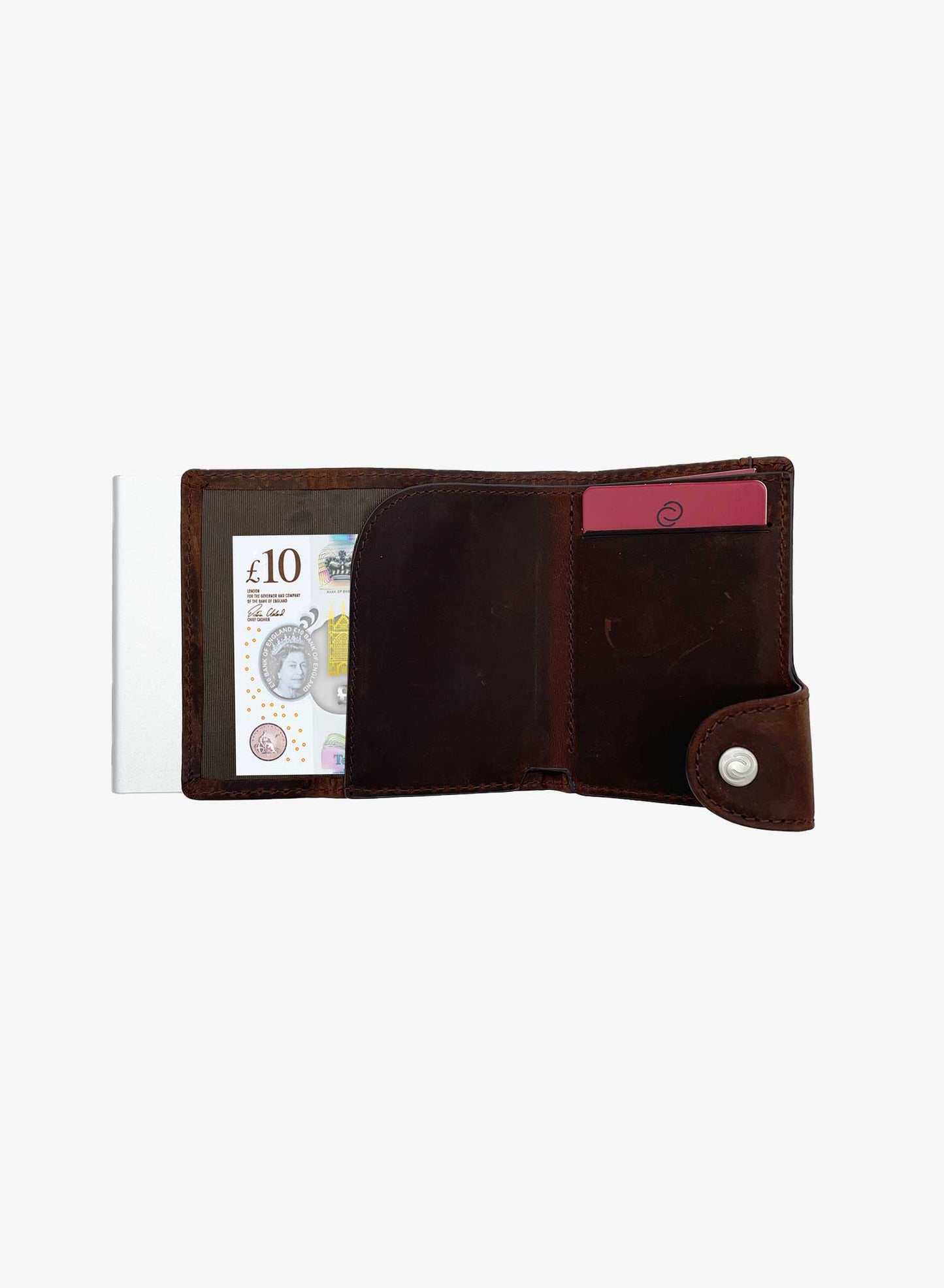 C-Secure Men's Leather Wallet with RFID protection