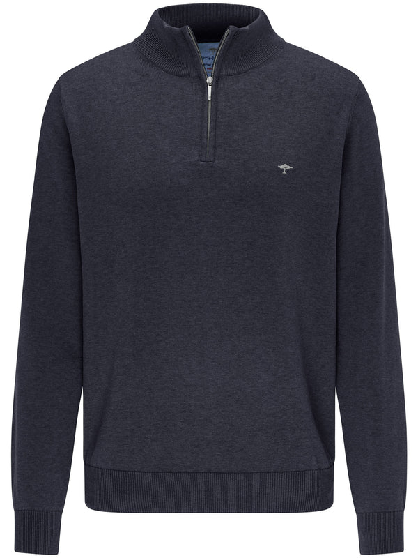 Fynch Hatton Quarter-Zip Troyer Sweate
