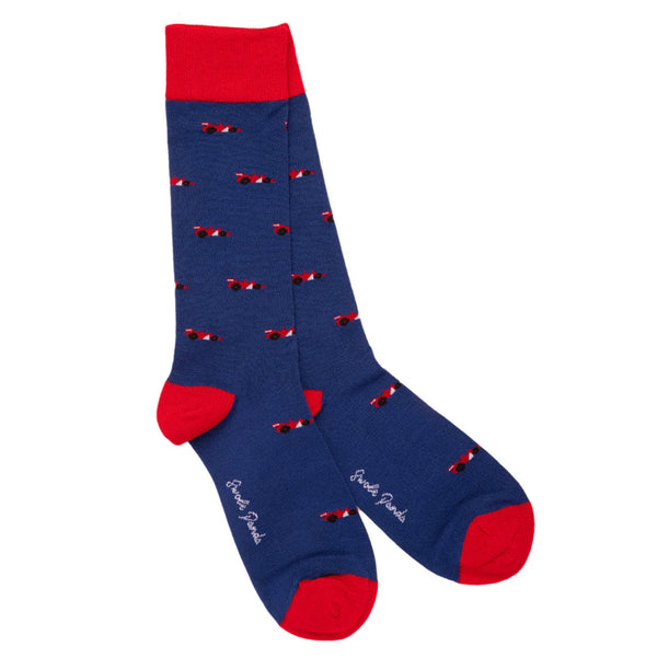 Swole Panda Racing Car Bamboo Socks