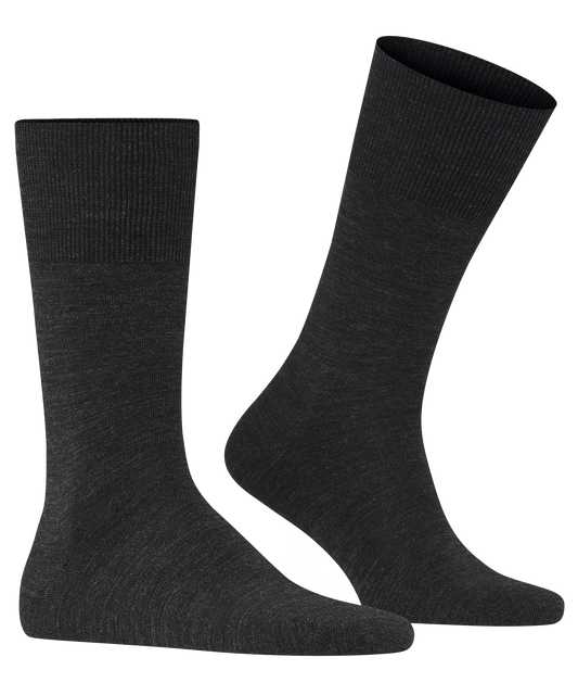 Falke Airport Antracite Melange Socks