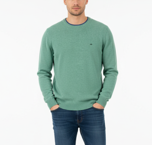 Fynch-Hatton Men's Classic Crew Neck Jumper