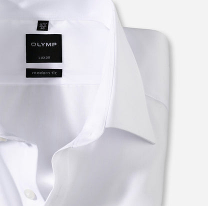 Olymp Plain Single Cuff Modern Fit Shirt Long Sleeve Shirt