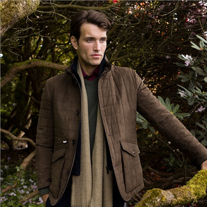 Magee Glenveigh Quilted Coat in Mink